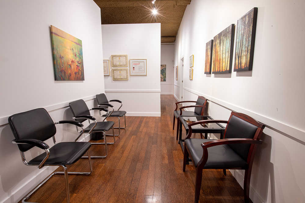 Waiting area at Tsawwassen Massage Therapy Clinic